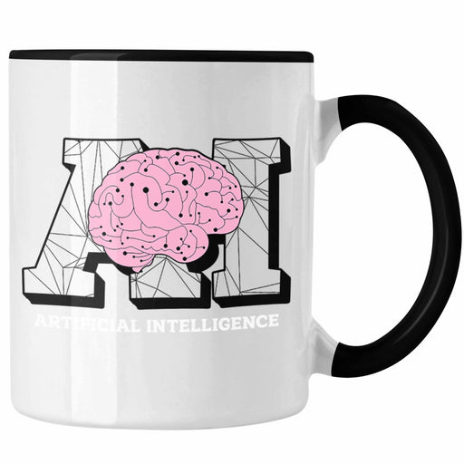 Lustige Tasse für Tech-Fans AI Künstliche Intelligenz Trendation