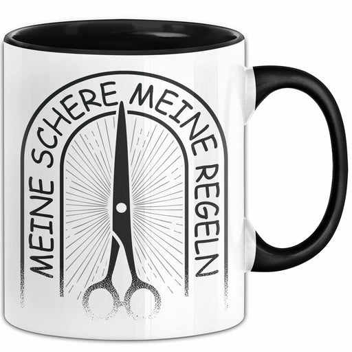 Friseurin Tasse Geschenk Meine Schere Meine Regeln Trendation