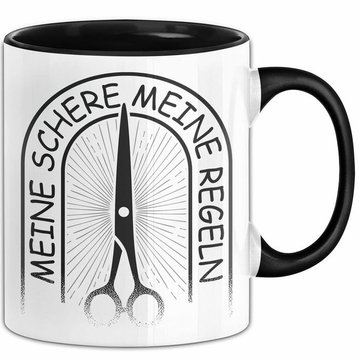Friseurin Tasse Geschenk Meine Schere Meine Regeln Trendation