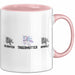 Tagesmutter Tasse Geschenk Beste Tagesmutter Einhorn Geschenkidee Kaffee-Becher Rosa Trendation