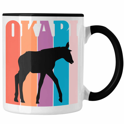 Lustige Okapi Tasse Geschenk für Okapi Liebhaber Grafik Trendation