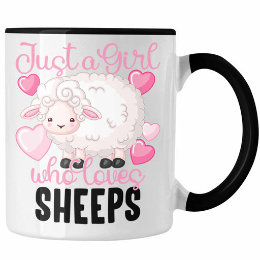 Lustige Schaf-Tasse Geschenk für Frauen Mädchen Schafhirtin Trendation