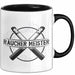 Raucher Geschenk Tasse Spruch Räucher Meister Geschenkidee Rauchen Trendation