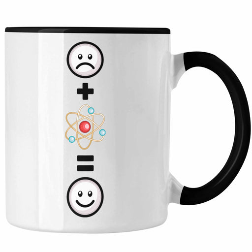 Physiker Tasse Geschenk für Physik Lustige Geschenkidee :( + Phsyik Teilchen = :) Trendation