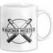 Raucher Geschenk Tasse Spruch Räucher Meister Geschenkidee Rauchen Weiß Trendation