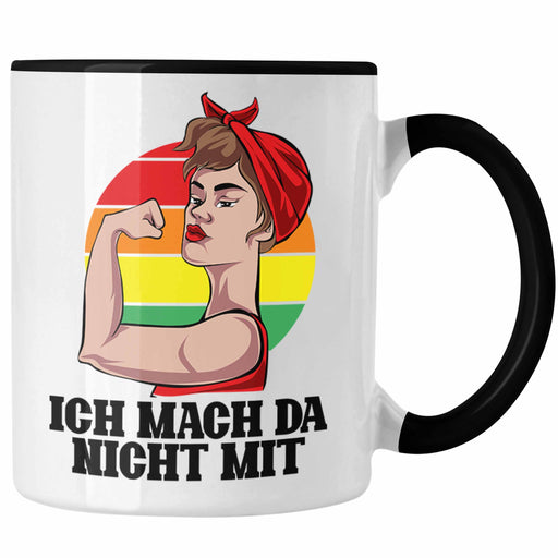 Lustige Feministen Tasse Geschenk für starke Frauen Frauenpower Feminismus Trendation