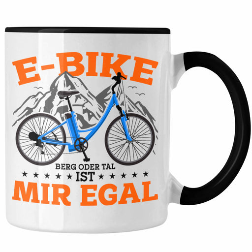 Lustige Tasse E-Bike Fans Geschenk E-Bike Sprüche Geschenkidee Trendation