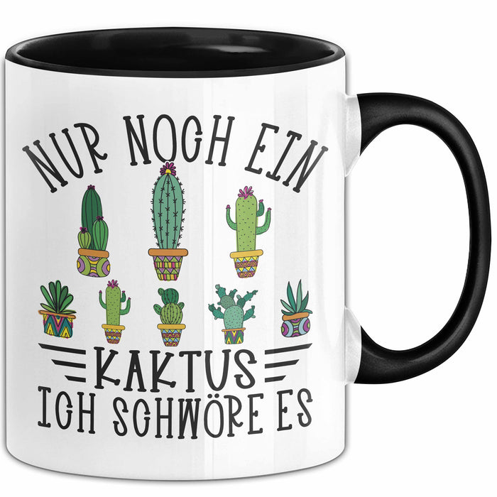 Kaktus Tasse Geschen Noch Noch Einen Kaktus Ich Schwöre Es Kaktus Liebhaber Trendation