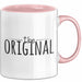The Original Tasse Geschenk Partner-Tassen Geschwister Kaffee-Becher Rosa Trendation