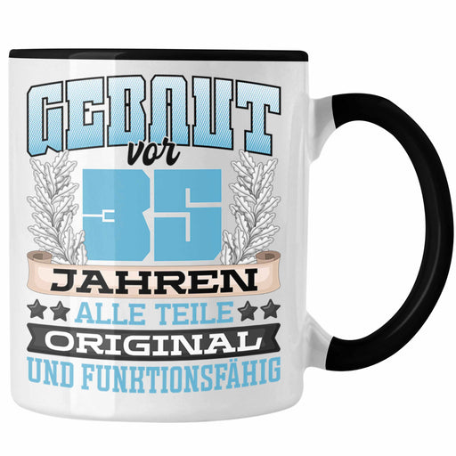 35er Geburtstag Tasse Geschenk Frauen Männer Spruch Gebaut Vor 35er Jahren Trendation