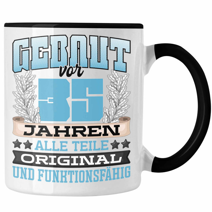 35er Geburtstag Tasse Geschenk Frauen Männer Spruch Gebaut Vor 35er Jahren Trendation
