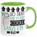 Tänzerin Geschenk Tasse Lustig Geschenkidee für Tänzerin Geburtstag So Sieht Eine Richtig Coole Tänzerin Aus Frauen Spruch Grün Trendation