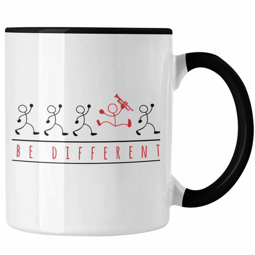 Posaunist Tasse Geschenk Sei Anders Posaune Kaffeebecher Geschenkidee Lustig Trendation