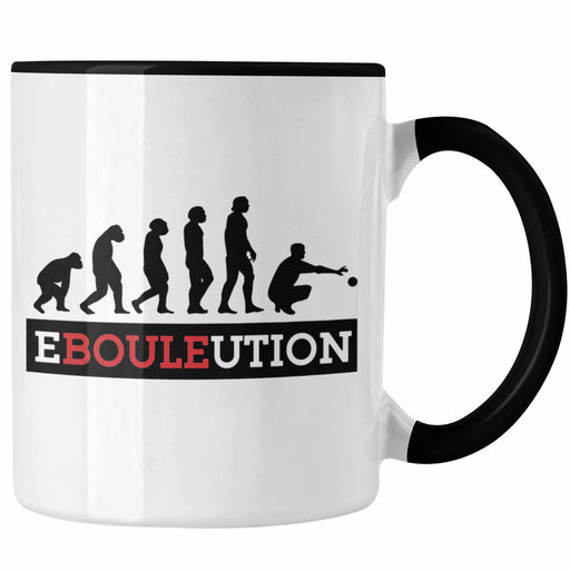 Boule Tasse Geschenk Boule-Spieler Geschenkidee Spruch Ebouleution Trendation