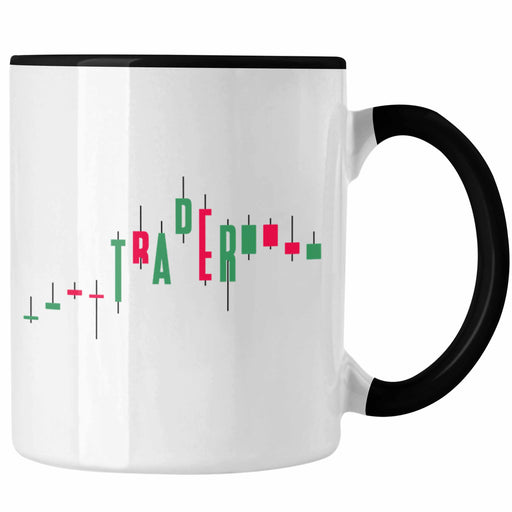 Aktien "Trader" Tasse Lustiges Geschenk für Aktien Investment Börse Trendation