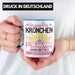 Elektronikerin Frauen Geschenk Tasse Spruch Vergiss Das Kröchen Diese Prinzessin Arbeitet Als Elektronikerin Blau Trendation