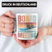 Snowboard Tasse Geschenkidee für Snowboard-Fahrer zum Geburtstag Weihnachten Weiß Trendation