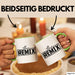 The Remix Tasse Geschenk Partner-Tassen Geschwister Kaffee-Becher Grün Trendation