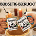 Fussballer Tasse Geschenk Fussballspieler Geschenkidee Fußball Ruft An Kaffee-Becher Blau Trendation