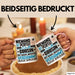 Cousin Geschenk Tasse Lustige Geschenkidee für Cousin Geburtstag Kaffee-Becher Niemand Ist Perfekt Aber Als Cousin Ist Man Nah Dran Rosa Trendation