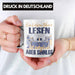 Lesen Tasse Geschenk Spruch Leseratte Bücherwurm Geschenkidee Ein Leben Ohne Lesen Weiß Trendation