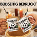 Fussballer Tasse Geschenk Fussballspieler Geschenkidee Fußball Ruft An Kaffee-Becher Weiß Trendation