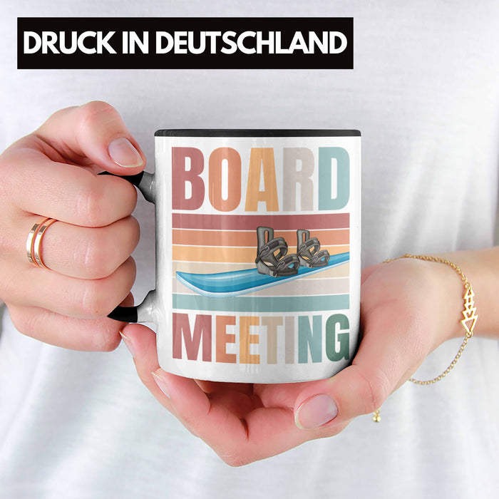 Snowboard Tasse Geschenkidee für Snowboard-Fahrer zum Geburtstag Weihnachten Trendation