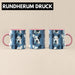 3D Tasse Bullterrier Hunde Boxer Geschenkidee Für Hundebesitzer Kaffee-Becher Lustig Süßs Rosa Trendation