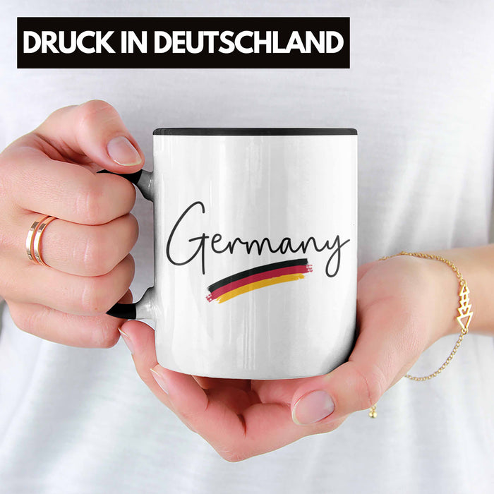 Germany Tasse Deutschland Flagge National Stolz Trendation