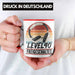 40. Geburtstag Geschenk Männer Gaming Kaffee-Becher Gamer 40er Geburtstag Geschenkidee Tasse Rot Trendation