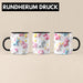 3D Tasse Einhorn Grafik Geschenkidee Mädchen 3D Einhorn Motiv Luftballong Viele Einhörner Trendation