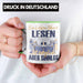 Lesen Tasse Geschenk Spruch Leseratte Bücherwurm Geschenkidee Ein Leben Ohne Lesen Grün Trendation