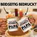 Papa Tasse Geschenk Bitte Nicht Stören Papa Ruht Seine Augen Aus Geschenkidee Zum Vatertag Grün Trendation