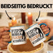 Metalldetektor Tasse Geschenk Metalldetekotren Geschenkidee Pipen Buddeln Fluchen Wiederholen Kaffee-Becher Blau Trendation