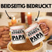 Papa Tasse Geschenk Bitte Nicht Stören Papa Ruht Seine Augen Aus Geschenkidee Zum Vatertag Rosa Trendation