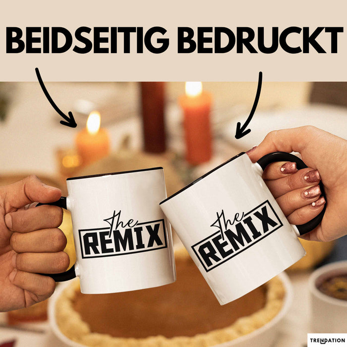 The Remix Tasse Geschenk Partner-Tassen Geschwister Kaffee-Becher Trendation