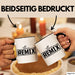 The Remix Tasse Geschenk Partner-Tassen Geschwister Kaffee-Becher Trendation