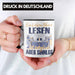 Lesen Tasse Geschenk Spruch Leseratte Bücherwurm Geschenkidee Ein Leben Ohne Lesen Trendation