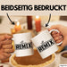 The Remix Tasse Geschenk Partner-Tassen Geschwister Kaffee-Becher Weiß Trendation