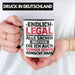 18. Geburtstag Tasse Geschenk Männer Frauen 18er Geschenkidee Lustig Spruch Endlich Legal Alle Sachen Machen Die Ich Davor Auch Schon Gemacht Habe Trendation