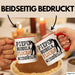 Metalldetektor Tasse Geschenk Metalldetekotren Geschenkidee Pipen Buddeln Fluchen Wiederholen Kaffee-Becher Rot Trendation
