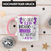 So Sieht Ein Richtig Cooler Reittherapeut Aus Tasse Geschenk für Reittherapie Geschenkidee Spruch Rosa Trendation