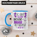 So Sieht Ein Richtig Cooler Reittherapeut Aus Tasse Geschenk für Reittherapie Geschenkidee Spruch Blau Trendation