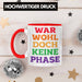 War Wohl Doch Keine Phase Tasse Homosexuell Becher Schwul Lesbisch Spruch Gay Pride Rot Trendation