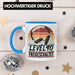 40. Geburtstag Geschenk Männer Gaming Kaffee-Becher Gamer 40er Geburtstag Geschenkidee Tasse Blau Trendation