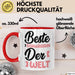 Schwägerin Tasse Geschenk Beste Schwägerin Der Welt Kaffee-Becher Rot Trendation
