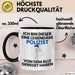 Polizist Geschenk Tasse Lustige Geschenkidee Geburtstag für Polizist Ich Bin Dieser Legendäre Polizist Von Dem Alle Geredet Haben Kaffee-Becher Trendation