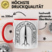 Friseurin Tasse Geschenk Meine Schere Meine Regeln Rot Trendation