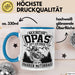 Motorrad Opa Tasse Geschenk Echte Opas Fahren Motorrad Geschenkidee Vatertag Opa Biker Blau Trendation