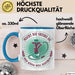 Shisha-Raucher Tasse Geschenk Macht Die Shisha An Der König Will Rauchen Blau Trendation